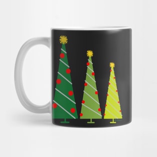 Christmas Tree Trio Mug